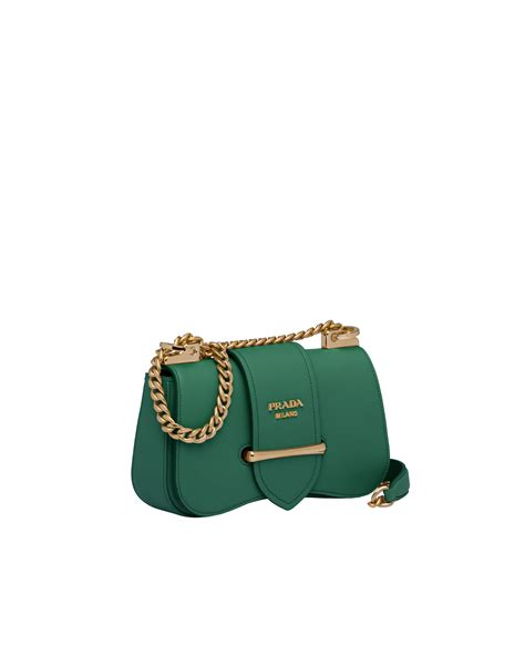 prada sidonie купить|Emerald Green Saffiano Leather Prada Sidonie Bag .